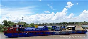 Giải pháp cung cấp bê tông trên phương tiện đường thủy của Công ty CP bê tông Đường Thủy