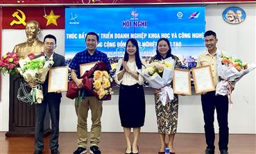 Trao Giấy Chứng nhận doanh nghiệp KH&CN cho Bê tông Đường Thủy tại Hội nghị của Sở Khoa học công nghệ TP.HCM